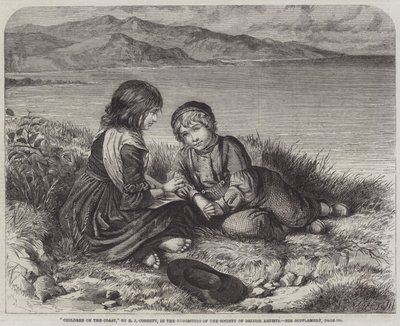 海岸の子供たち 作： Edward John Cobbett